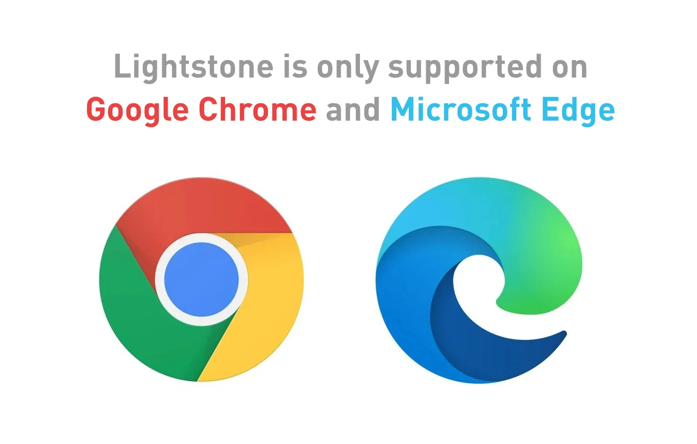 Lightstone is only supported on Google Chrome and Microsoft Edge